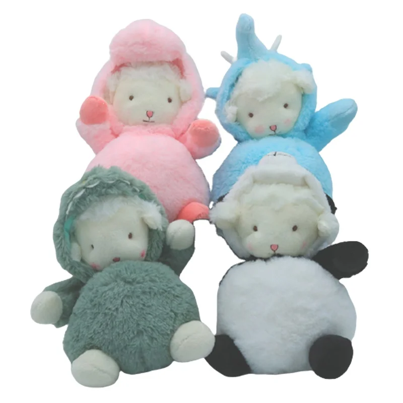 2023 New Design High Quality Cute Animal Stuffed Plush Doll Sheep Soft Toy