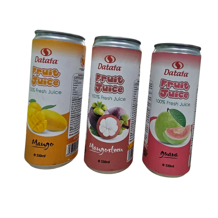 Fruit Juice Datafa Good Price Fruit Vegetable Juice Juice Packaging Bottle Customized Packaging Carton Box From Vietnam