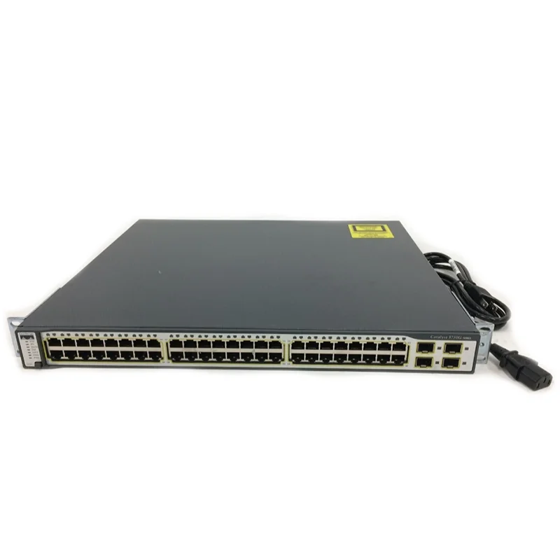 WS-C3750G-12S-S WS-C3750G-24/48PS-S/E WS-C3750G-24/48TS-S/E  WS-C3750 series gigabit POE power supply switch