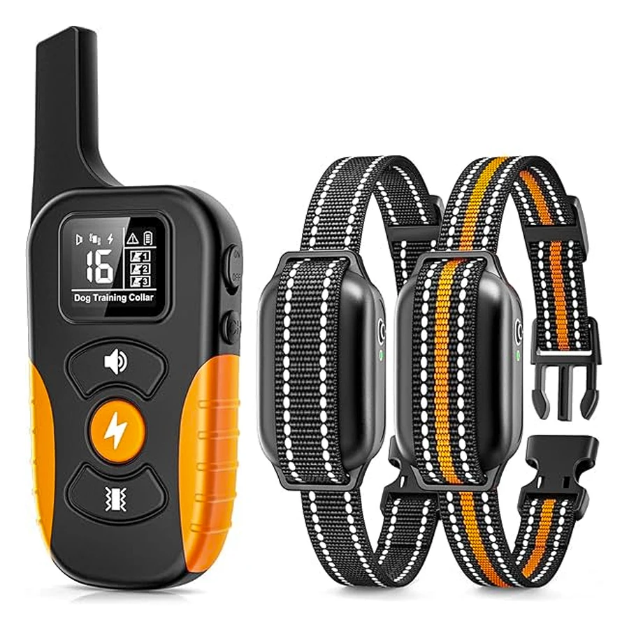 1000 meter with distant control correct misconduct Remote control dog training collar dog shock collar with remote