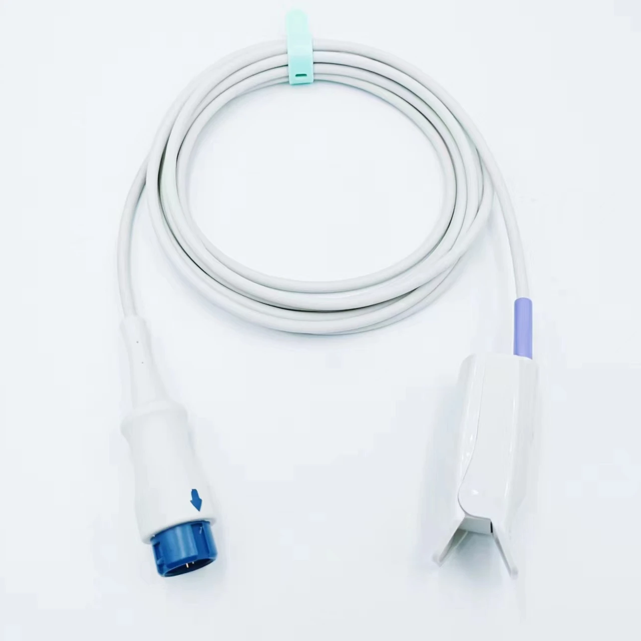 Compatible Mindray T5/T8 7 Pin Reusable Spo2 Sensor Clip for Adult
