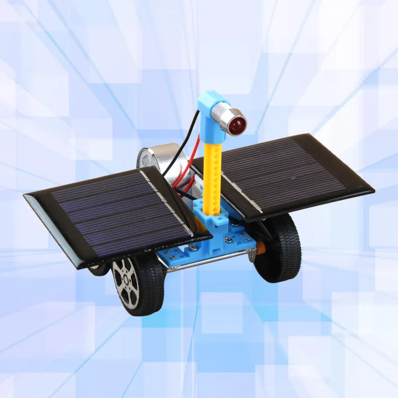 Новое поступление DIY solar rover electronics steam Детские Обучающие научные наборы