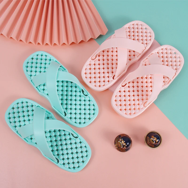 Directionless PVC Sandal for Relaxation and Massage Home Slippers for Comfort