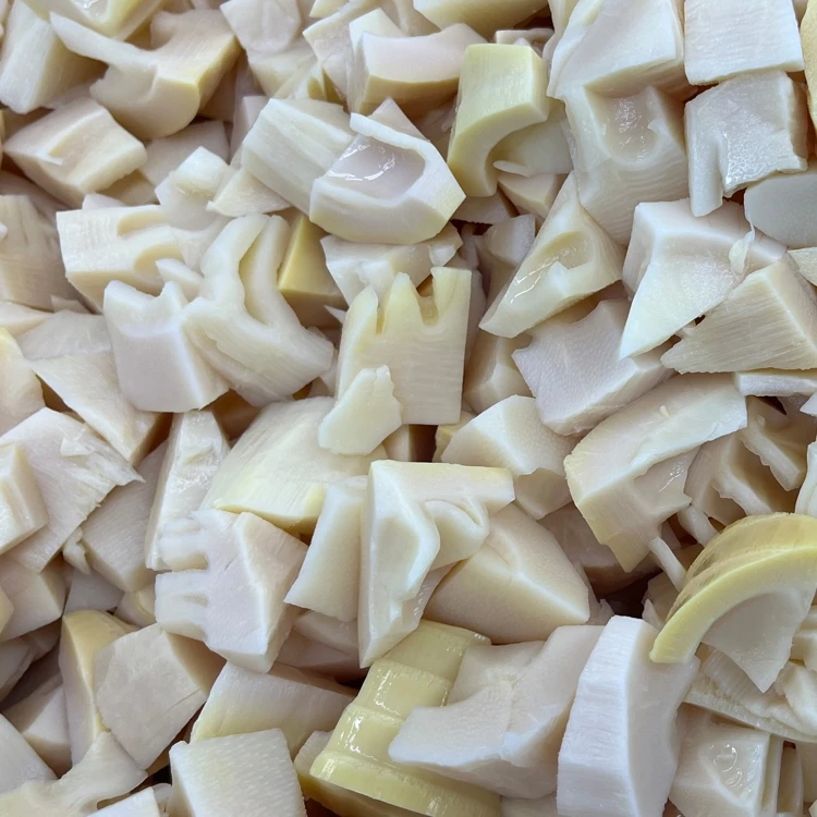 Wholesale canned bamboo shoot chips in 18L can