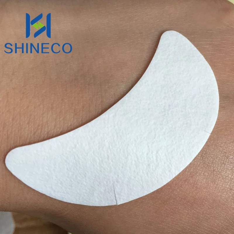 10 Pairs Boat Shape Private Label Gel Under Eye Pads for Eeylash Extensions White Matte OEM Beauty Tools Adhesive Eye Patches