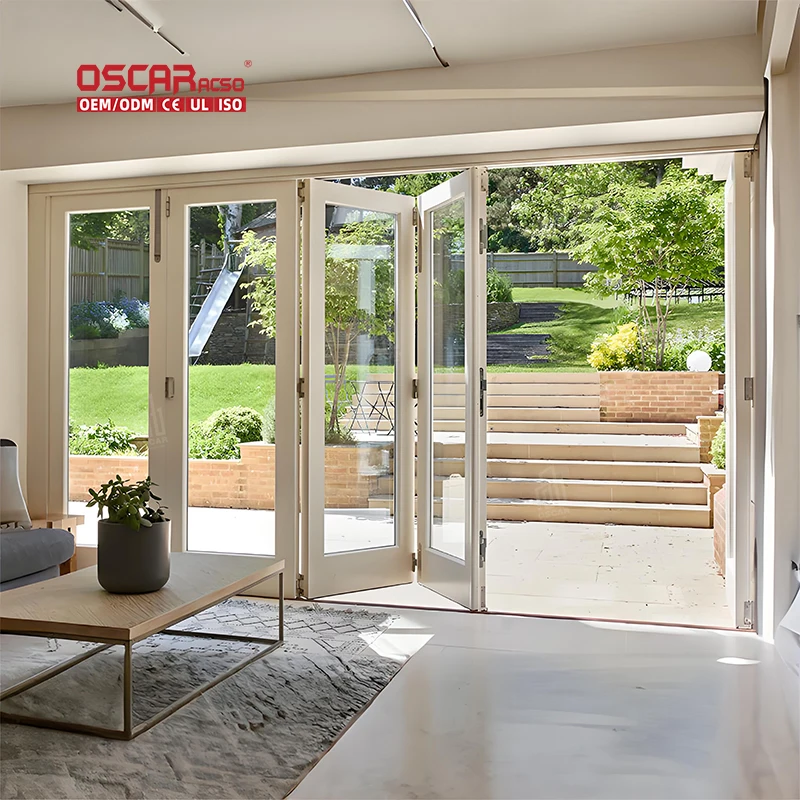 Aluminium Folding Door Sliding Door Partition Wall Accordion Door Home Office Hotel Japan