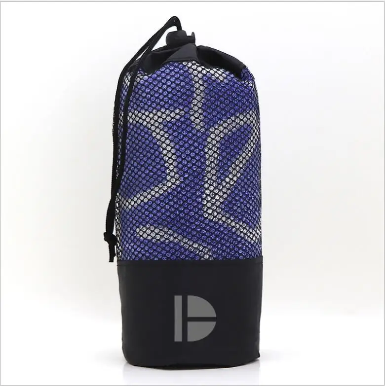 custom drawstring mesh pouch Black small nylon mesh drawstring bag