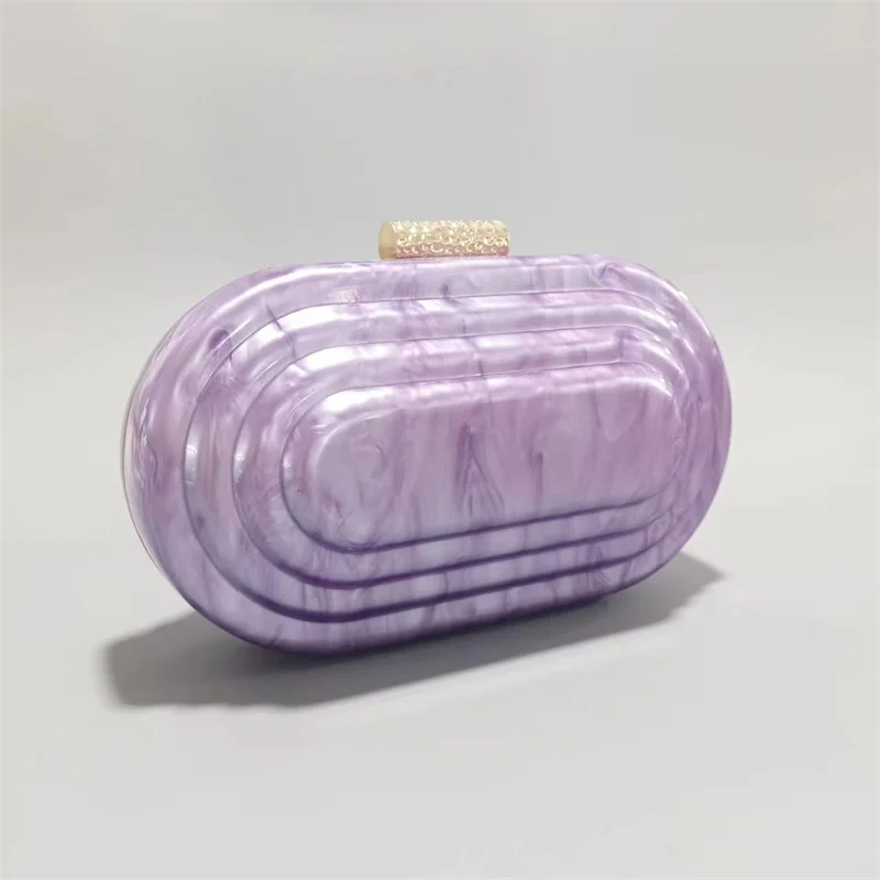 Многоцветная модная вечерняя сумка Повседневная трендовая Банкетная акриловая женская клатч-сумка 2024