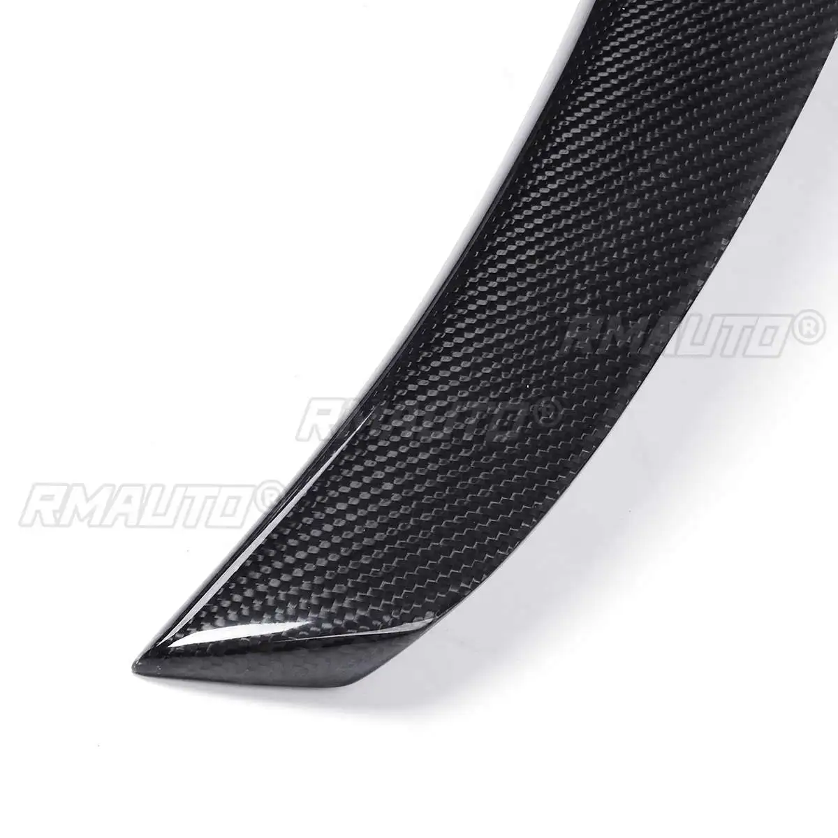 F32 Real Carbon Fiber Car Trunk Boot Lip Spoiler Wing Lid Big For BMW F32 4 SERIES 428i 435i 440i 2DR 2014-2020 M4 Style