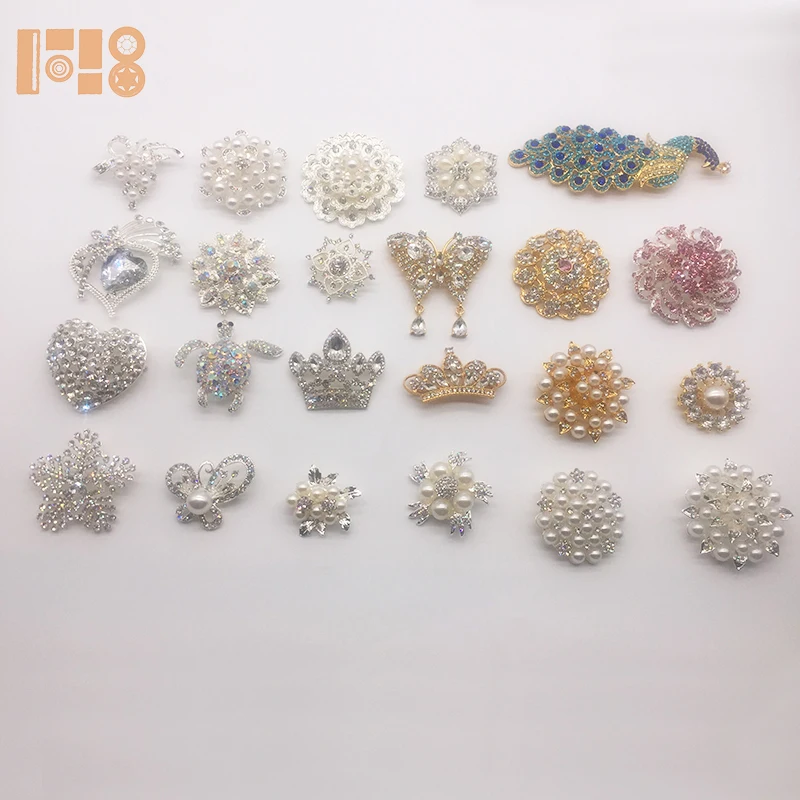 China wholesale diamond brooches jewelry latest brooch design
