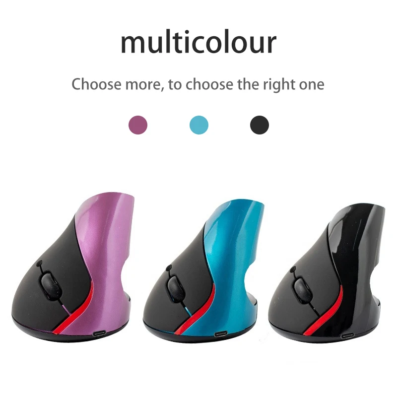 Dual Mode Mouse Vertical Wireless Gaming Bluetooth 5.0 Gamer Computer Mouses Portable Mouse For Laptop PC