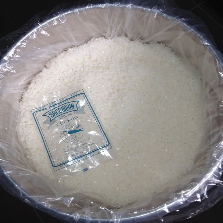 High Purity China factory supply Food Grade 8-12 20-40 40-80 mesh Sodium Saccharin