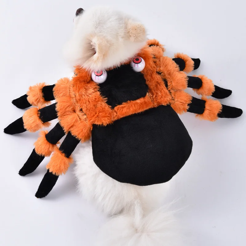 2024 New Halloween Cosplay Costume Halloween Collection Suitable for Puppy Cat Spider Vampire Witch Skeleton