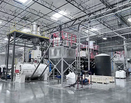 Innovative Technology PVC Automatic Mixing System For WPC Floor Extruder Line