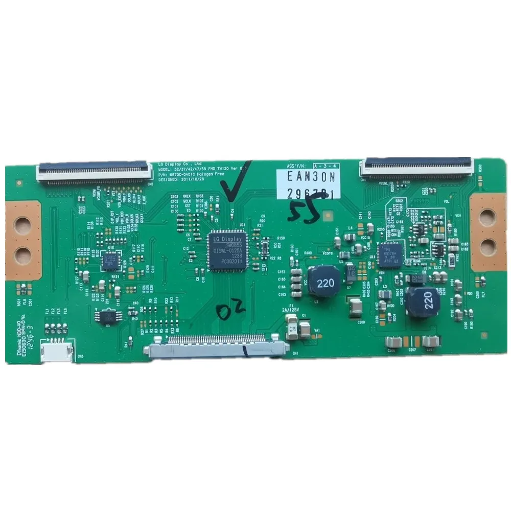 Custom Pcba  T-CON LCD logic board  32/37/42/47/55inch  6870C-0401C 6870C-0401B for  lg 37ls5600-zc   42LA620T