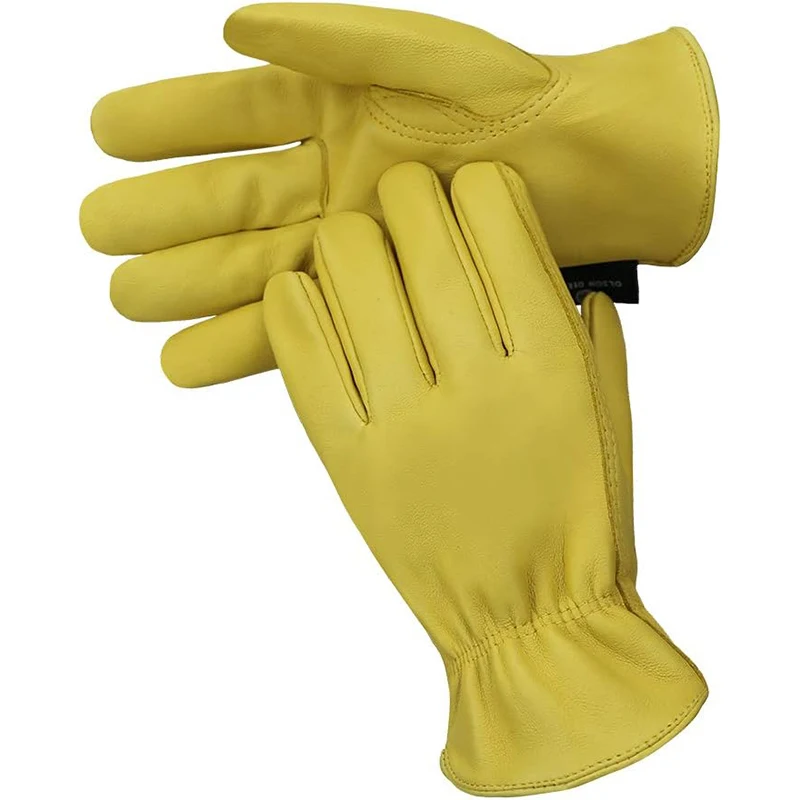 100% кожаные рабочие перчатки из овечьей кожи