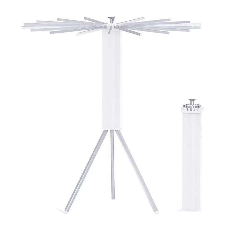 Wholesale NEW Collapsible Foldable Tripod Laundry Clothes Drying Rack Clothing Hanger Stand For Indoor Outdoor