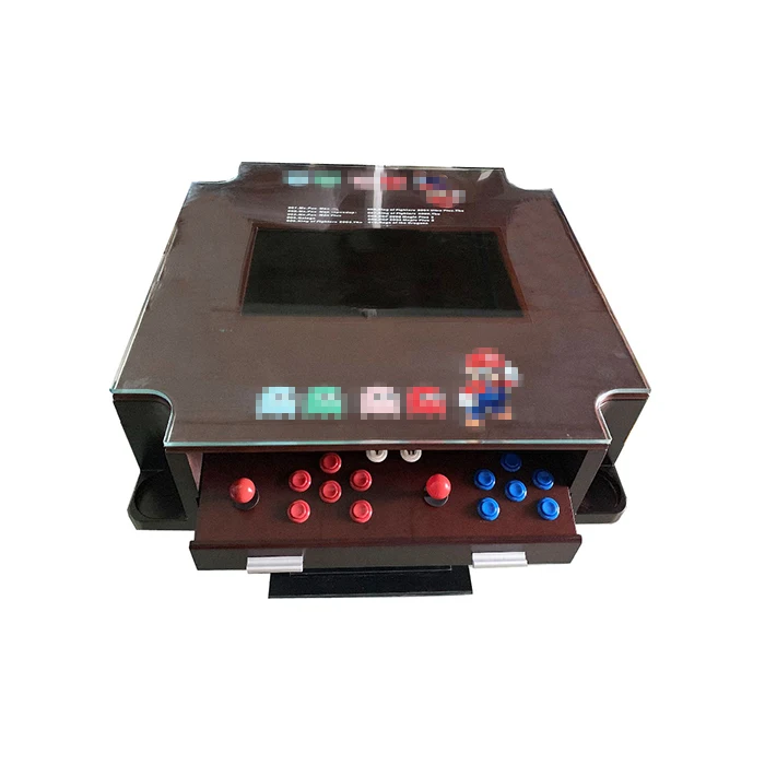 New design coffee bar cocktail table Baking varnish with retro 1164 games classical 60 in 1 classic new arcade game machine