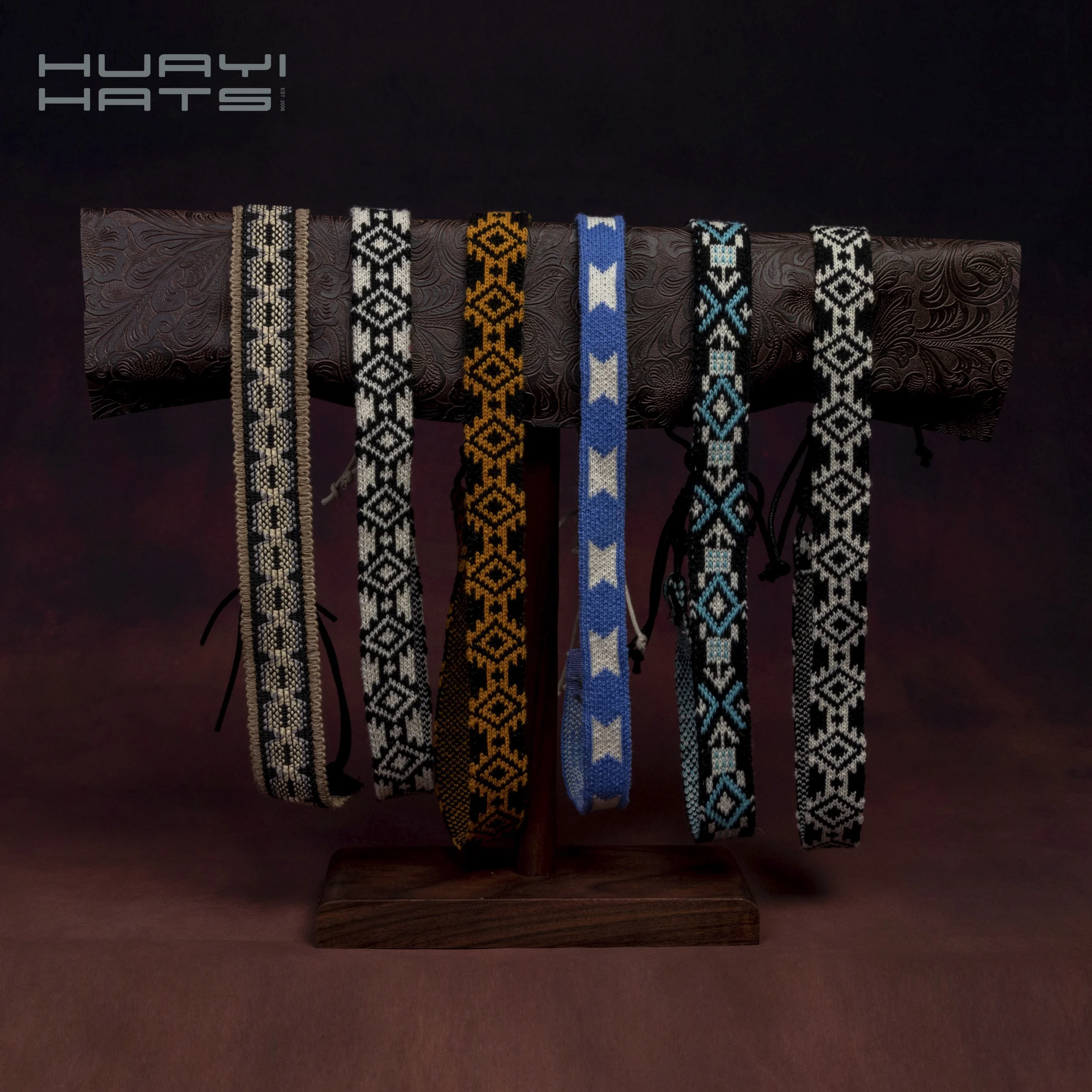 Huayi брендовые шляпные ленты для Fedoras fashoras