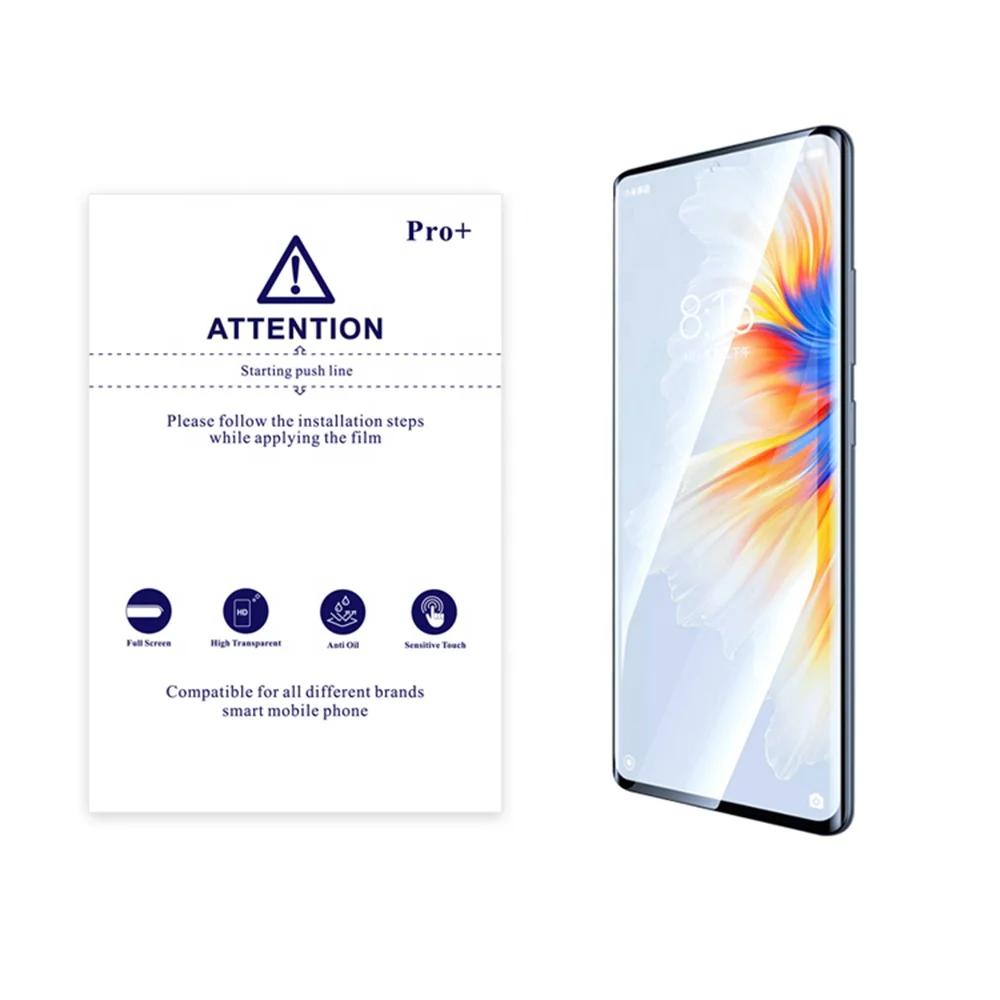 120*180mm Matte Hydrogel Film TPU Full Size Cover Anti Shock Anti Glare Self Healing Nano Material Sheet