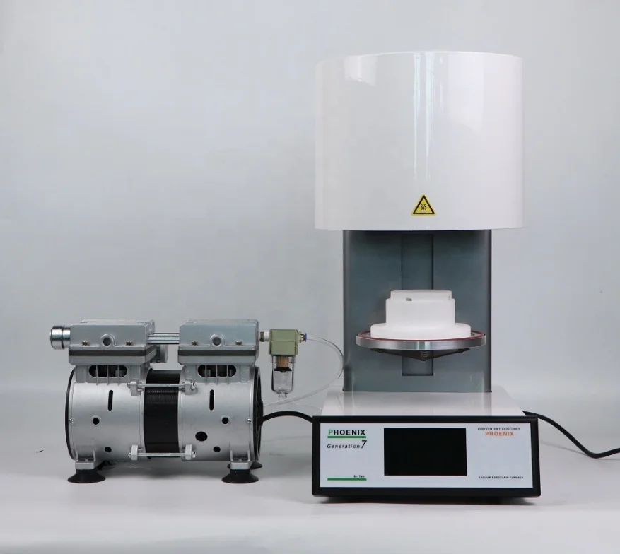 Горячая продажа Стоматологическая Керамическая Вакуумная фарфоровая печь для стоматологической лаборатории