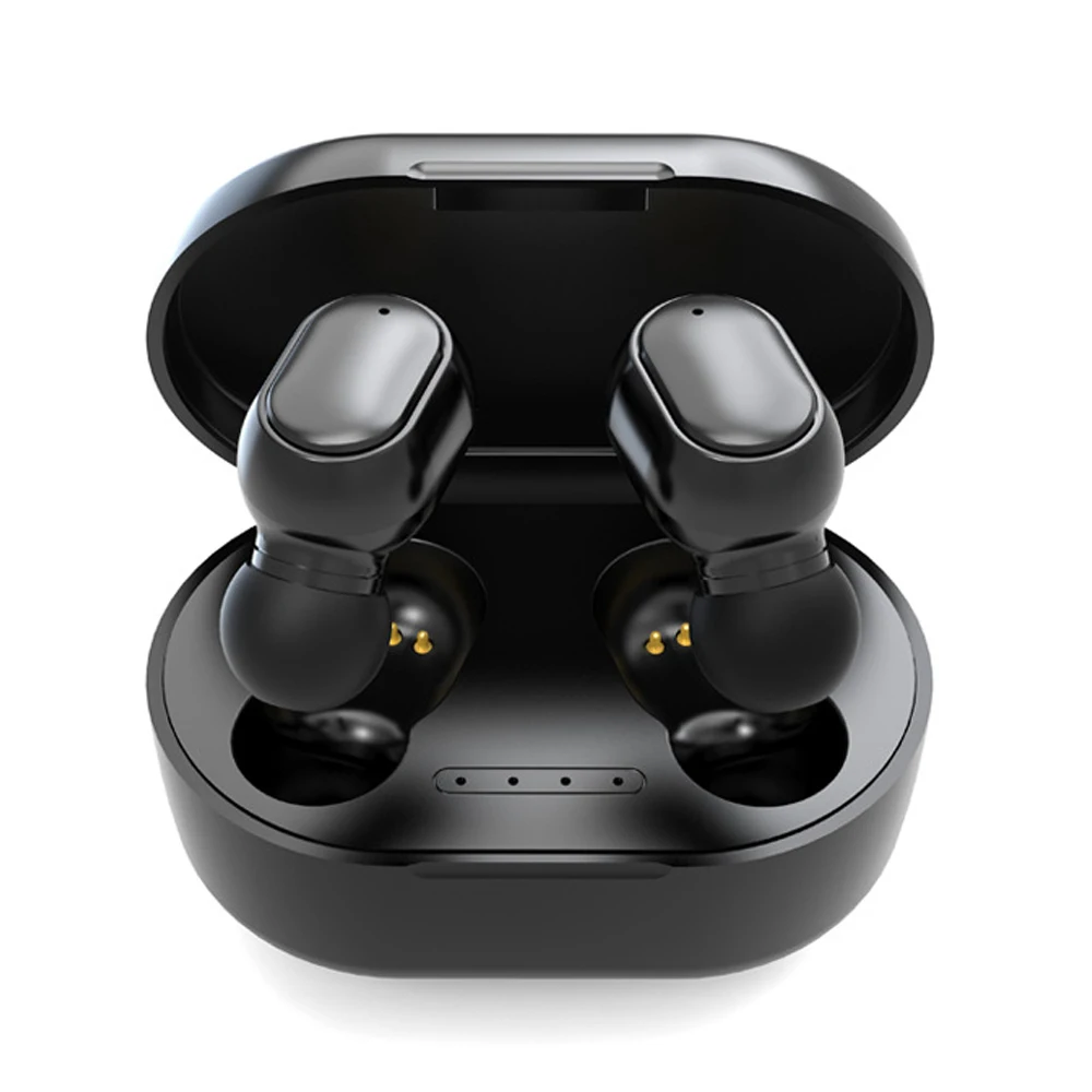 Wireless Headphones Mini Noise Cancelling Sport Gaming Headset Waterproof In-ear Portable Headphone