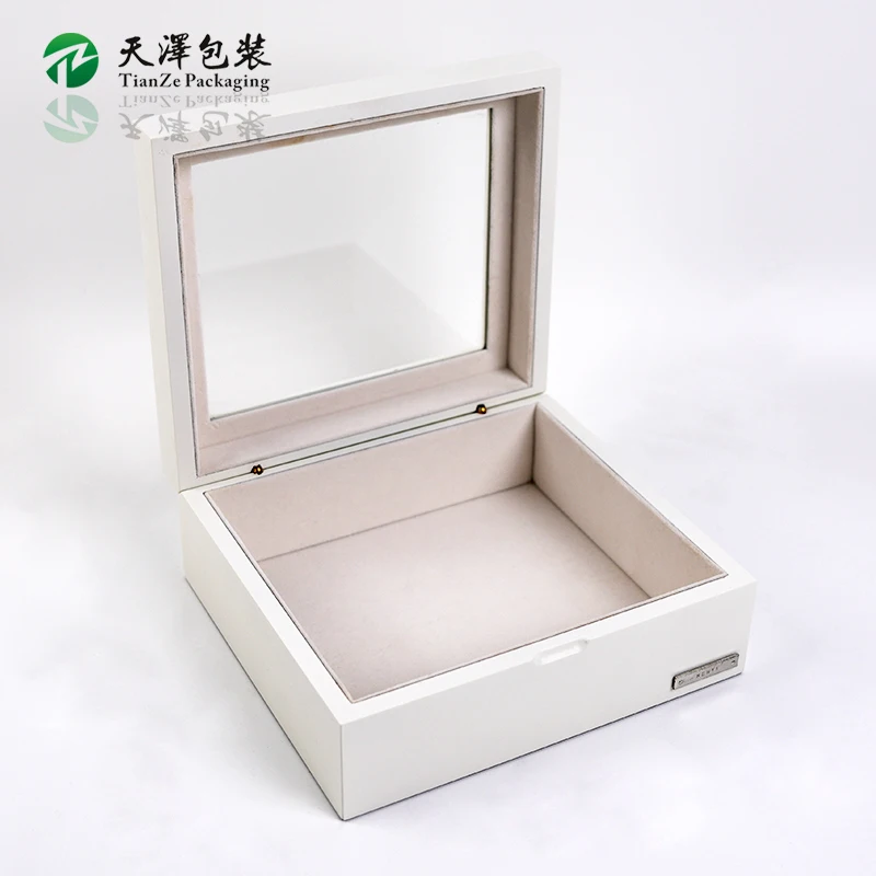 Изготовленная на заказ коробка для упаковки ювелирных изделий роскошное ожерелье коробка для очков деревянная коробка для хранения подарков ювелирных изделий