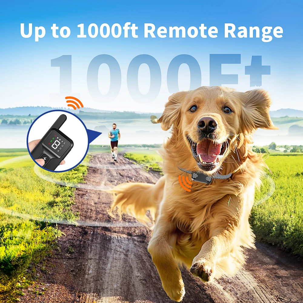 Tize A mazon Best seller Dog Electronic Shock Training E Collar Electric Shock Device Remote Training Collar