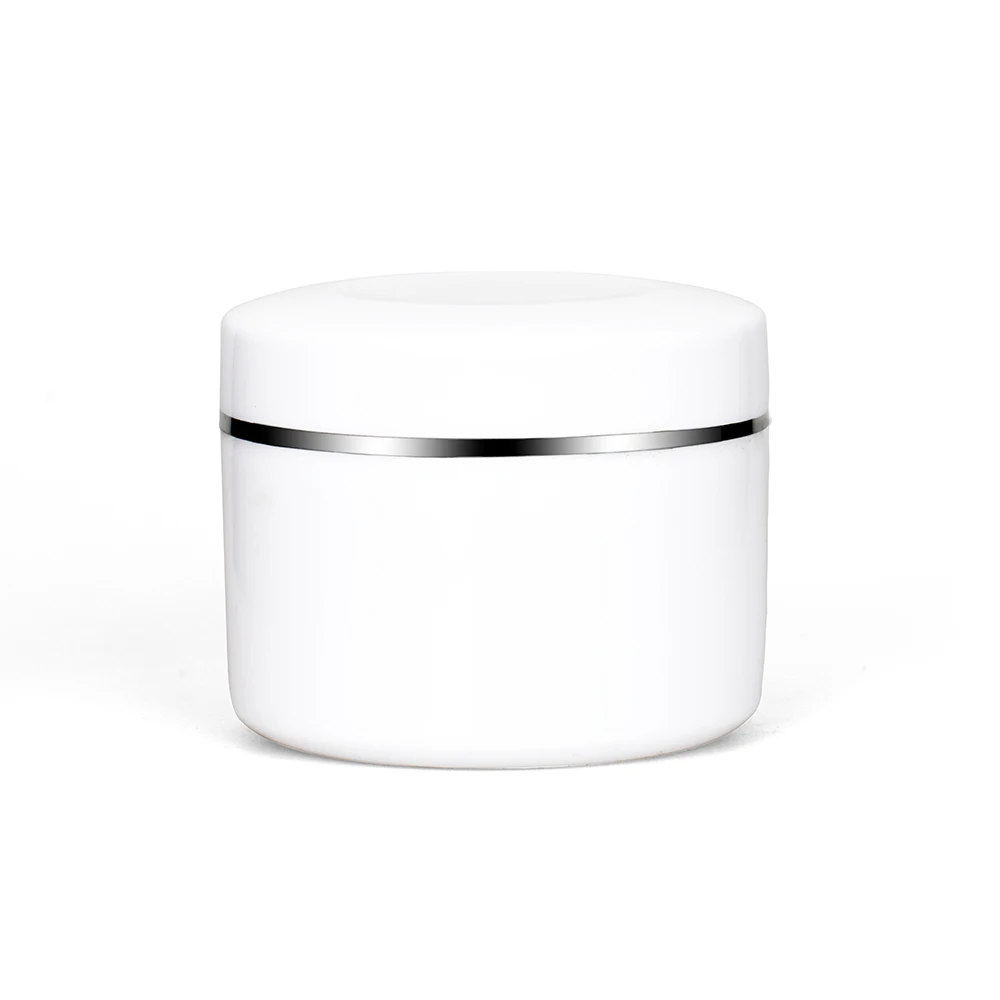 200g 250g large-capacity single-layer screw up type PP material plastic cream jar cosmetic empty container