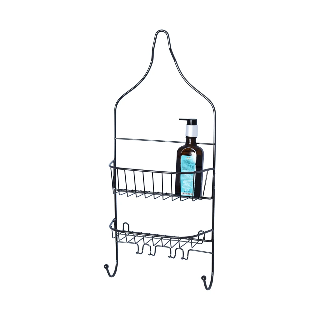 Bathroom Corner Small Hanging Wire Metal Shower Caddy For Storage