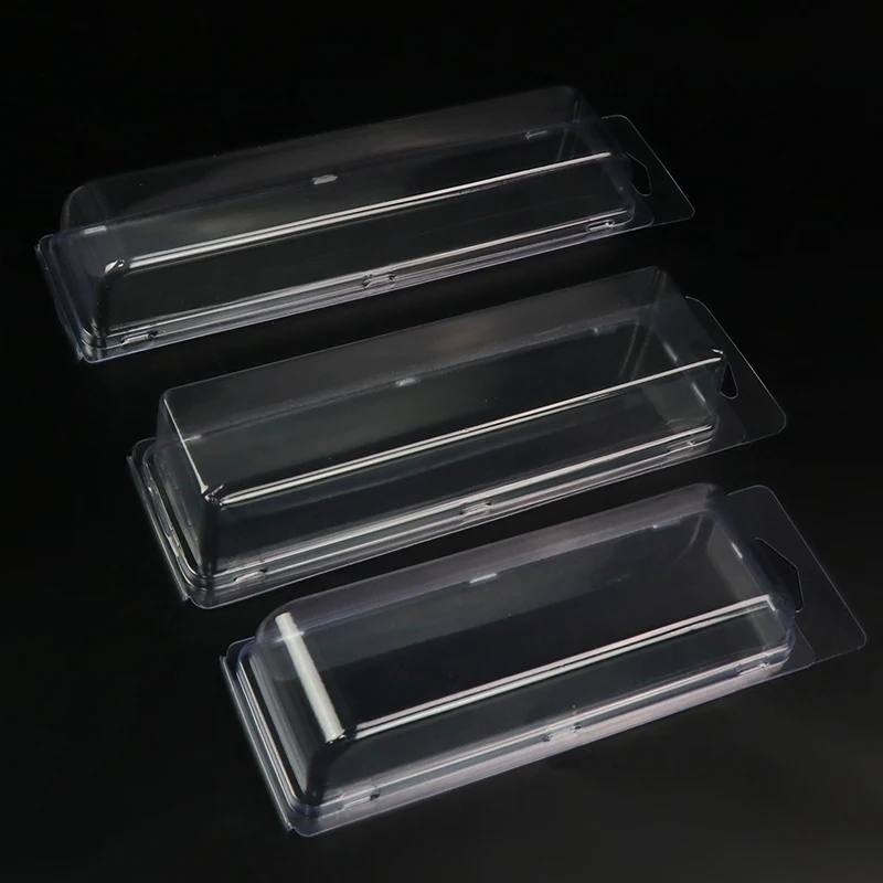 Plastic Boxes For Fish Custom Soft Bait Lure Packaging Tray Bait Box Packaging For Fishing Lures Clamshell Packaging