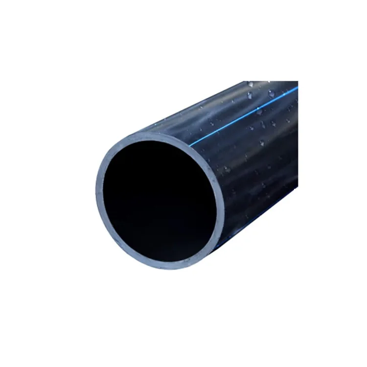 Pn10 труба hdpe 75 мм Резьбовая Поли Труба глубокая вода полиэтиленовая дренажная HDPE