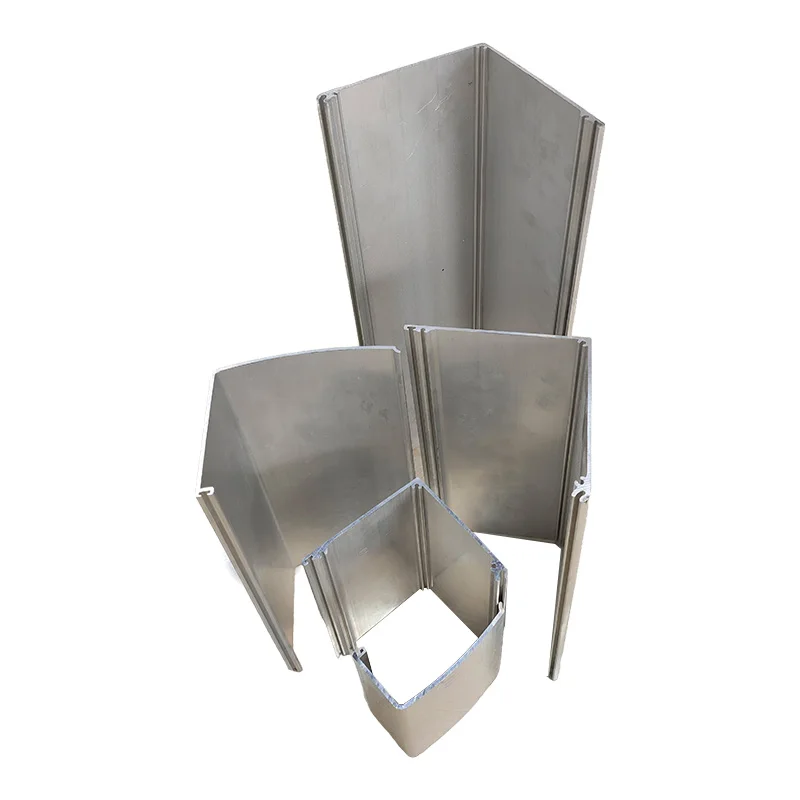 Large Industrial Anodized Paint Coating Aluminium Extrusion Customized Extruded Industrial Aluminium Profile