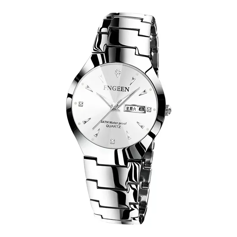 Quartz Watches Steel Wristwatches Classic Vintage Watches Wholesale Waterproof Stainless bracelet Quartz Watches