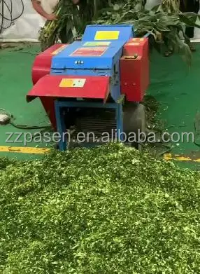 Diesel Engine Farm Silage Feed Straw Crushing Processing Chaff Cutter Machine