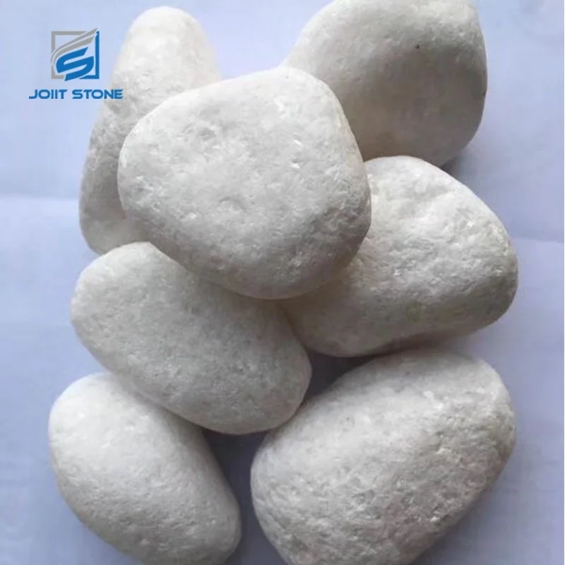 Wholesale Decorative Natural White Pebble Stone For Landscaping