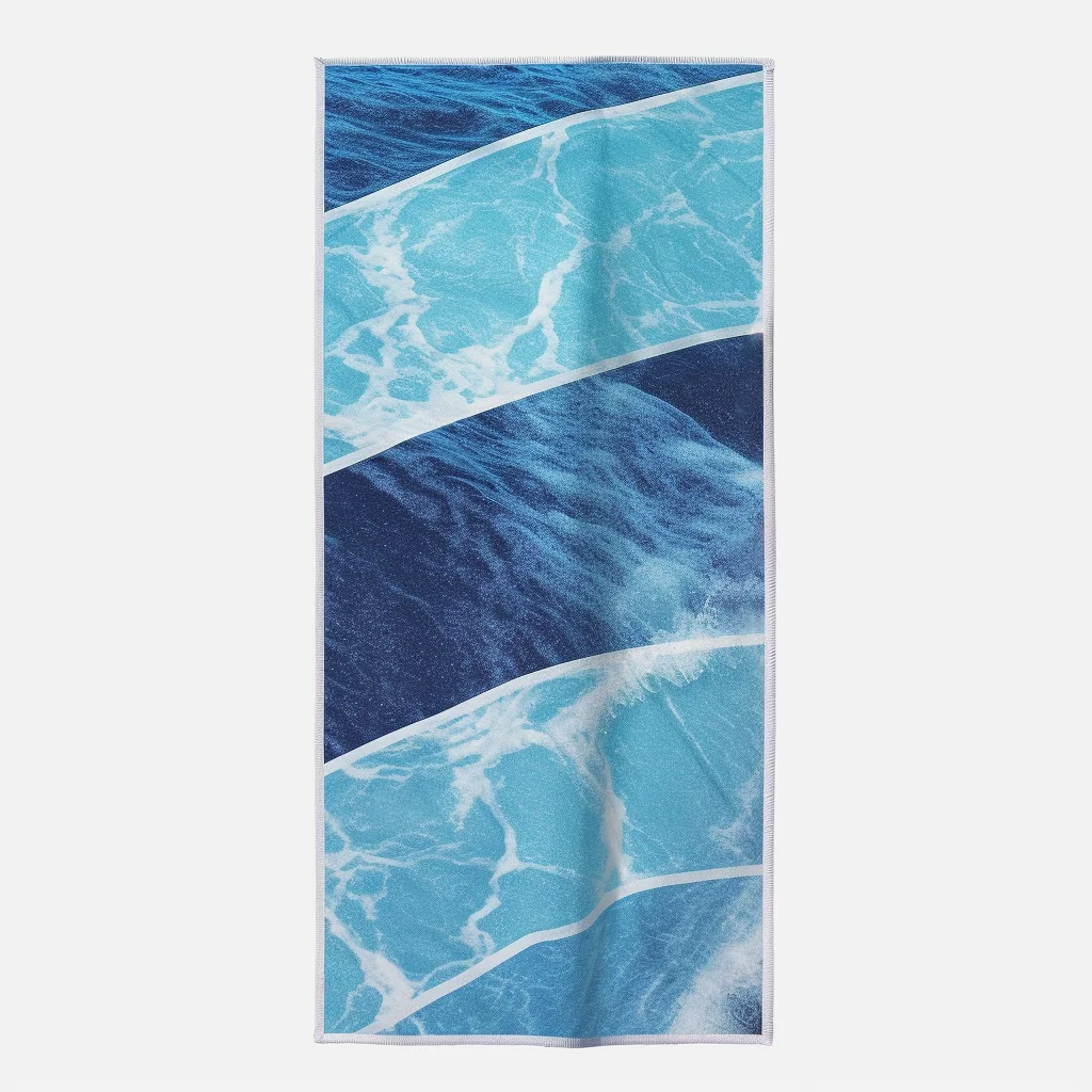 Custom Quick Dry Microfiber Wholesale Beach Towel Sand Free Swimming Beach Towel In Bulk