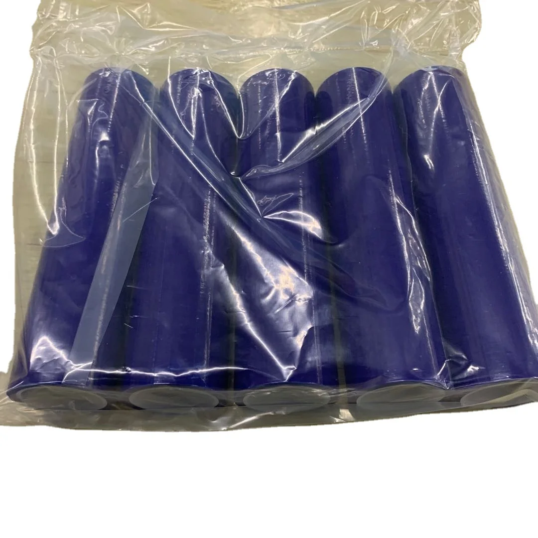 Blue Clear 16/18/20m Disposable PE Clean Room Sticky Roller Lint Roller