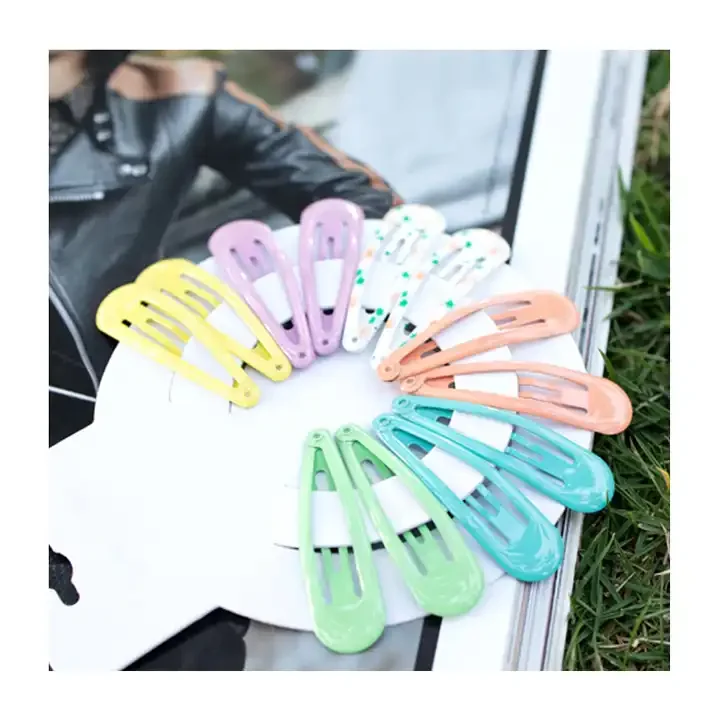 Taimeng Oem Styling Cute Kid Duck Bill BB Clips Hair No Dent Alligator Barrettes Bend Hair Clips For Salon Hairdressing Bangs