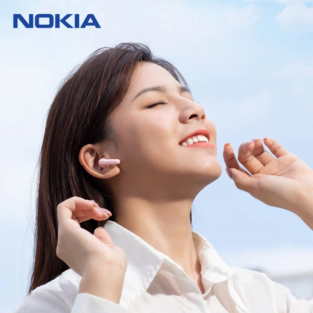 2022 новый стиль Nokia E3103 наушники беспроводные Bluetooth для спорта разноцветная гарнитура TWS
