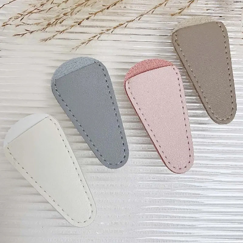 Portable Scissors Protective Cover Nipper Cover Cases PU Leather Scissors Protective Case Colorful Sewing Scissor Sheath