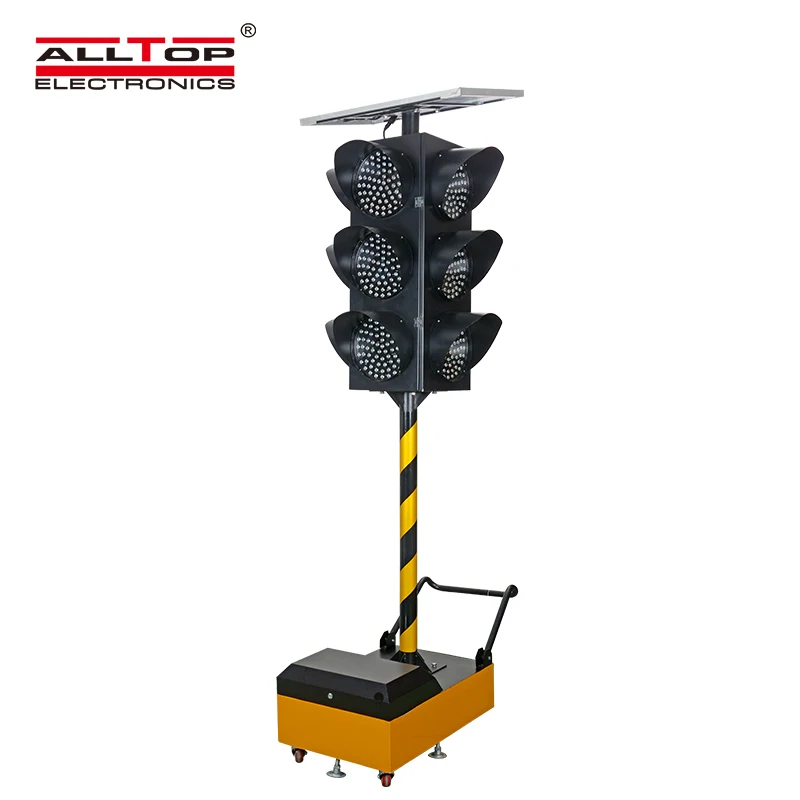 ALLTOP Hot Sale Solar Charging Ip65 Energy Saving Outdoor 75w Led Solar Traffic Light