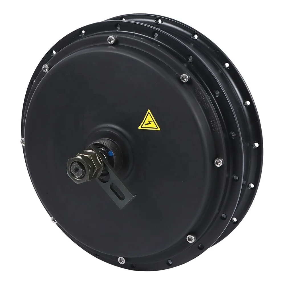 New design  QS V3 5000w  rear  brushless gearless dc bicycle motor