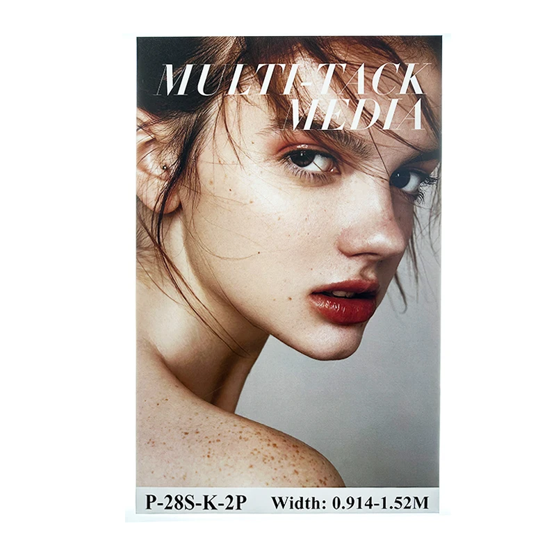 New Self-adhesive advertising material  Multi-tack Media