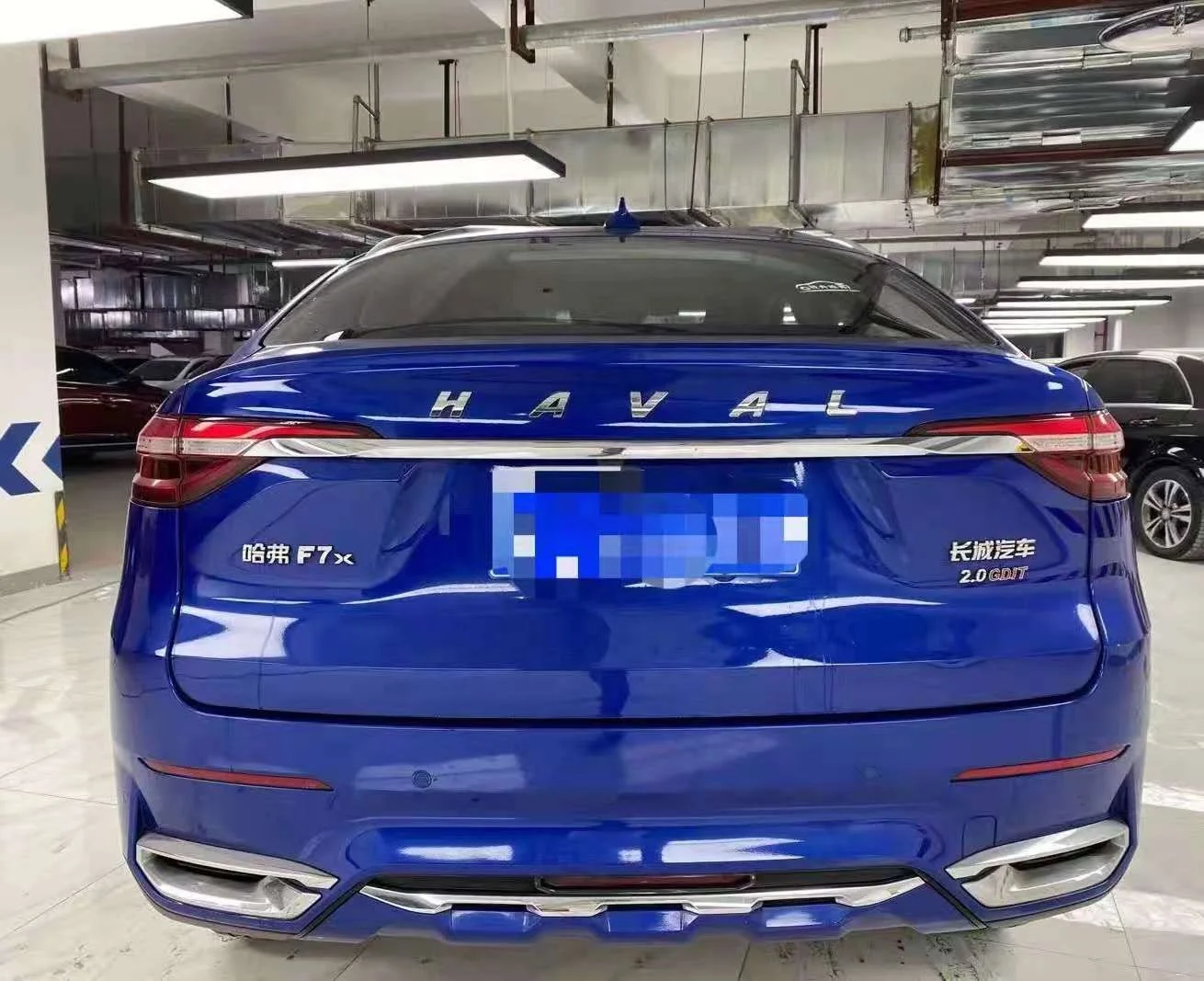 Б/у модель 2019 внедорожник Great Wall Haval F7X 2 0 T автоматический бензин