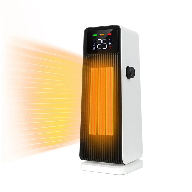 2024 new design 1000W Desktop Portable Ptc Electric Heaters Home Room Office Mini Heaters Fan Winter Heater