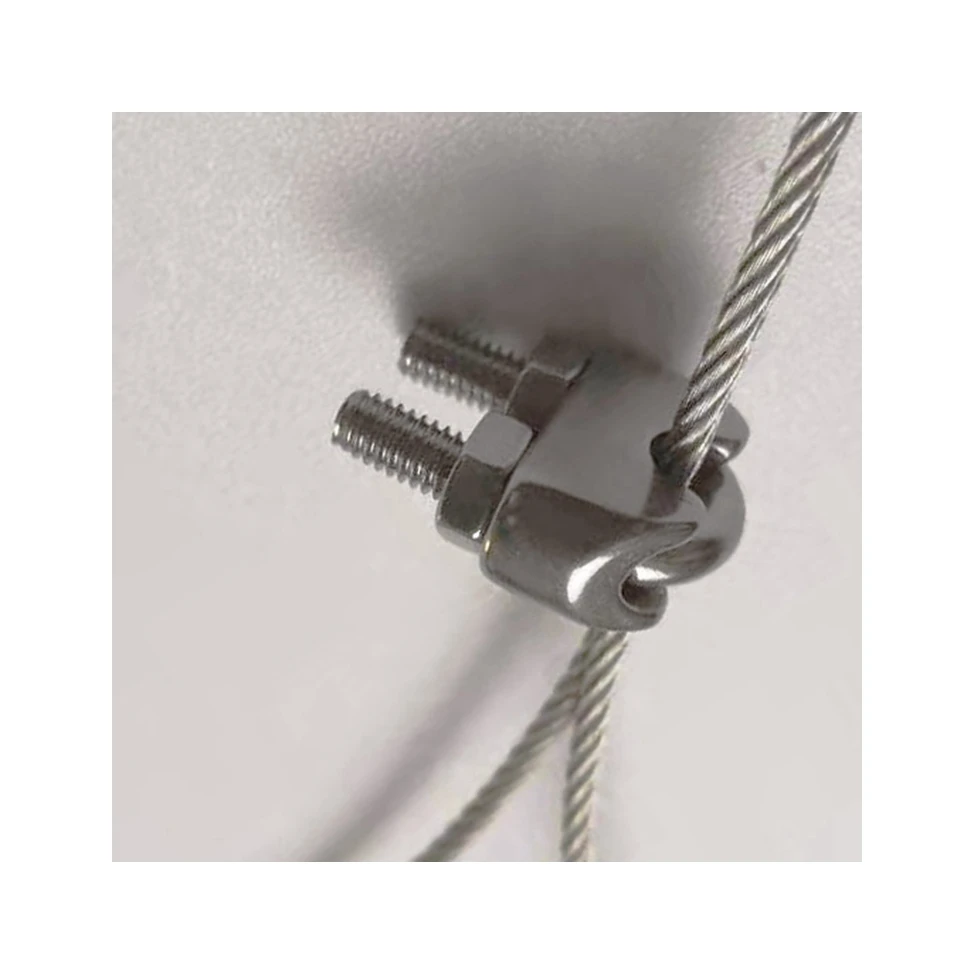 
Special Design Widely Used 304 Stainless Steel Wire Rope Connection Buckle 2 