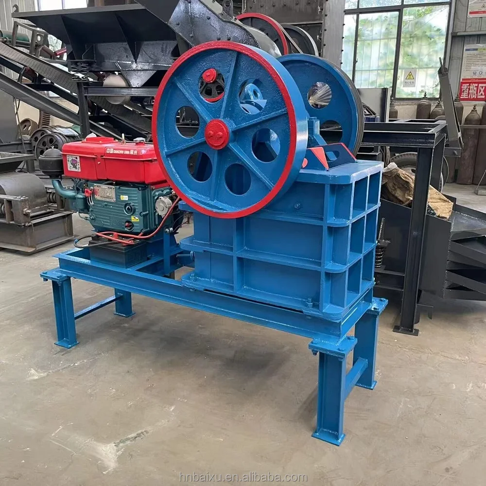 Factory price mobile jaw crusher machine for the stone rock mini gravel Marble jaw crusher