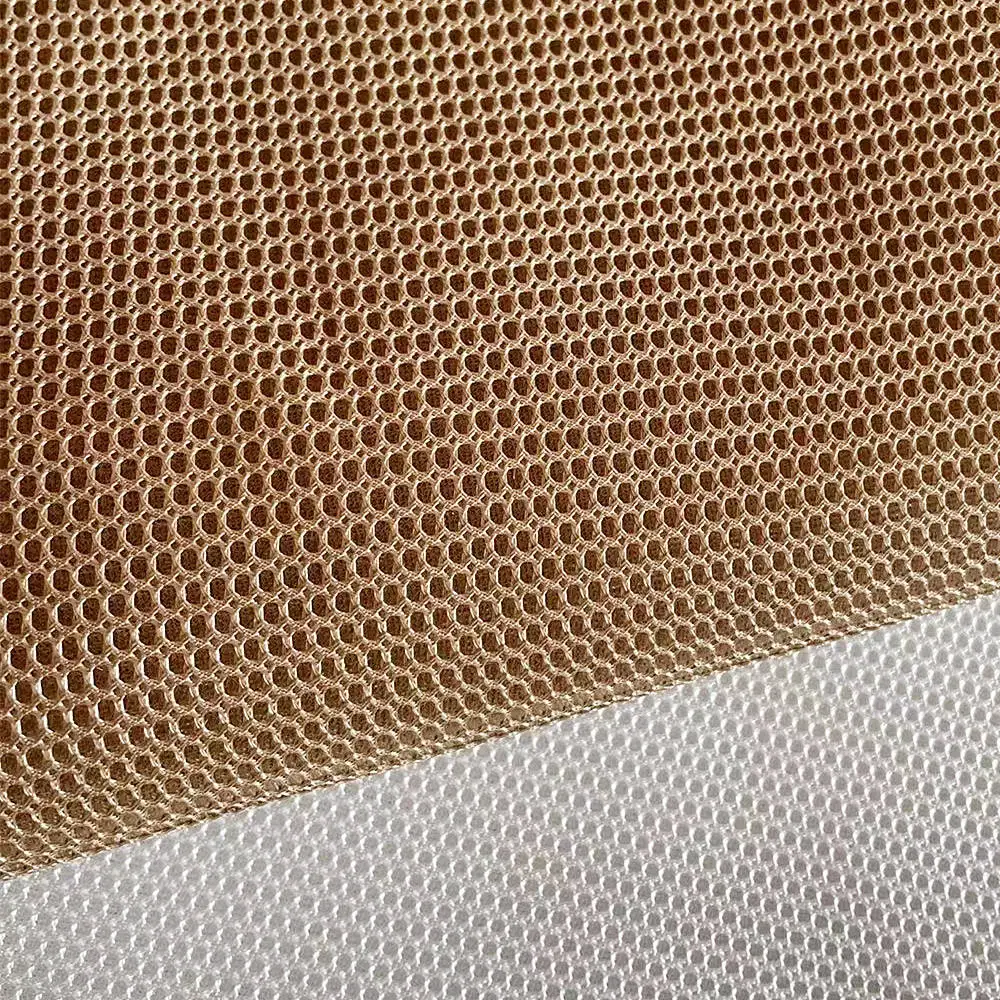 China Supplier Competitive Price Eco-friendly 100% Polyester 3D Air Mesh Spacer Sandwich Fabric For Sport Shoes