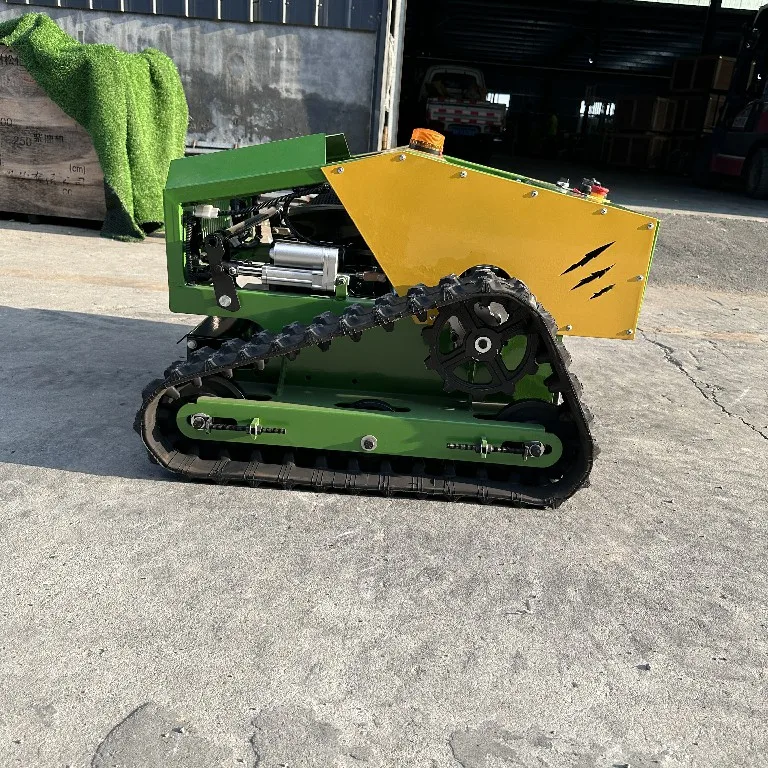 Remote Control Mini Intelligent Lawn Mower With Snow Blower Automatic Grass Cutting Machine for Sale